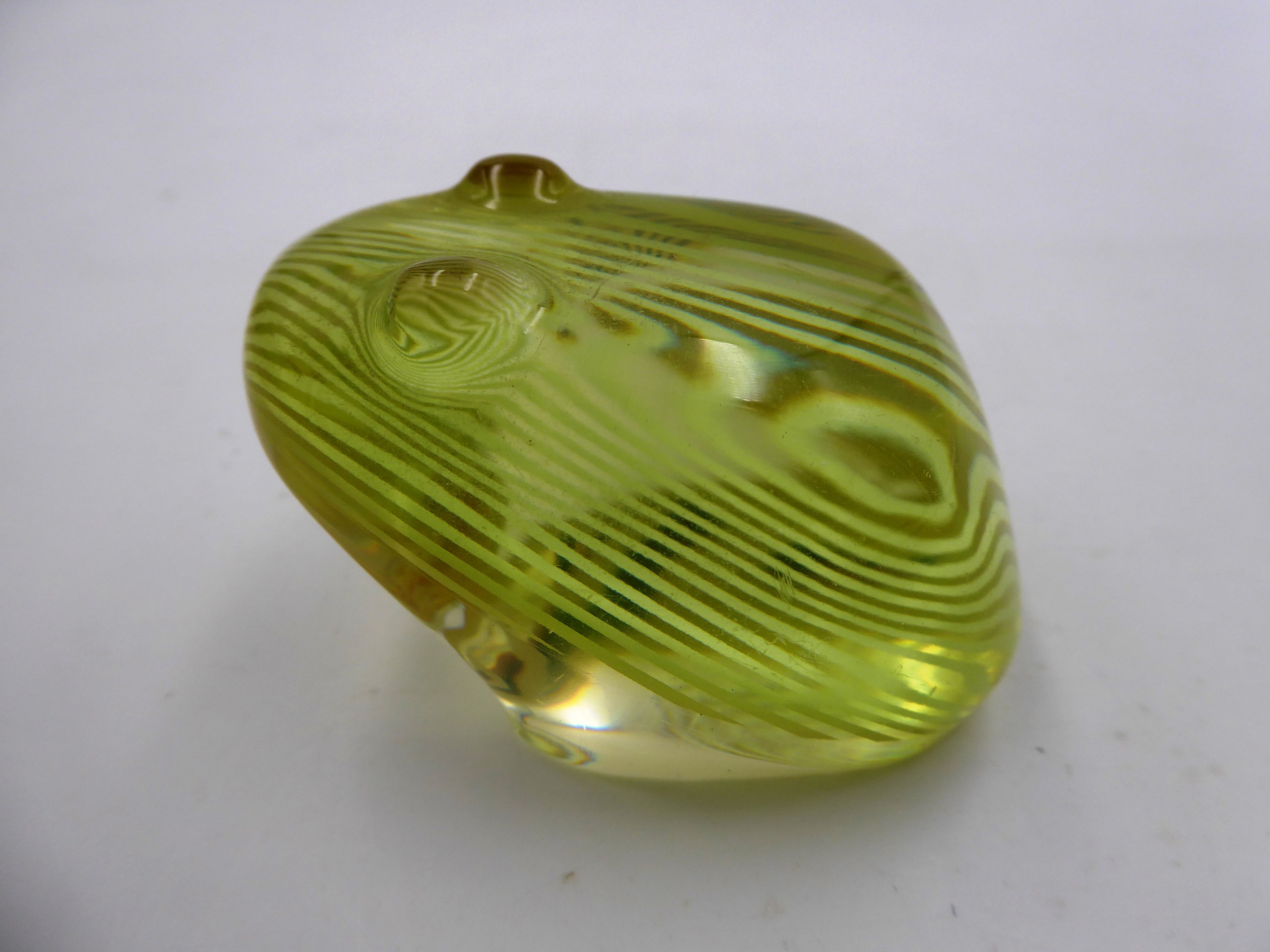 Sculpture grenouille d’Abraham Palatnik (Brésil 1929) jaune