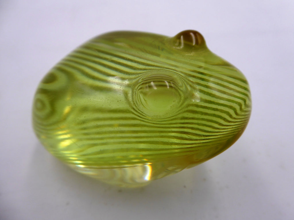 Sculpture grenouille d’Abraham Palatnik (Brésil 1929) jaune