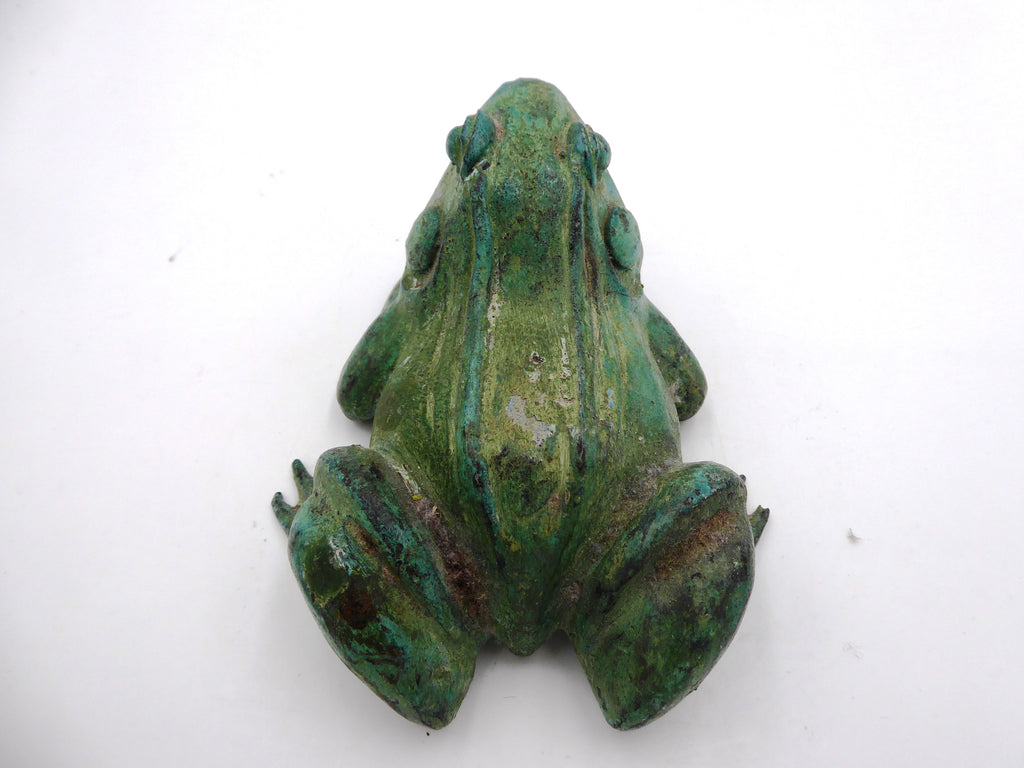 Bronze grenouille au repos