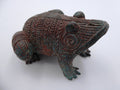 Beau et lourd Bronze grenouille d'Asie