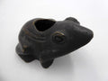 Bronze grenouille pouvant servir de cendrier