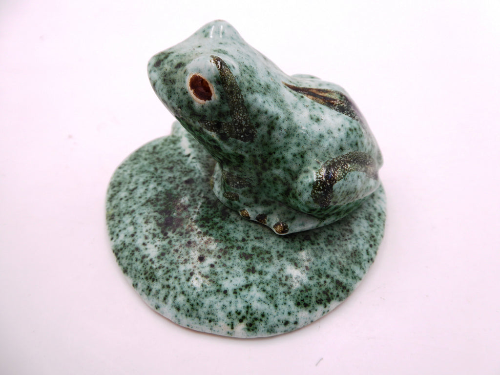 Grenouille sur un nénuphar atelier WOUDMAN HOLLANDE