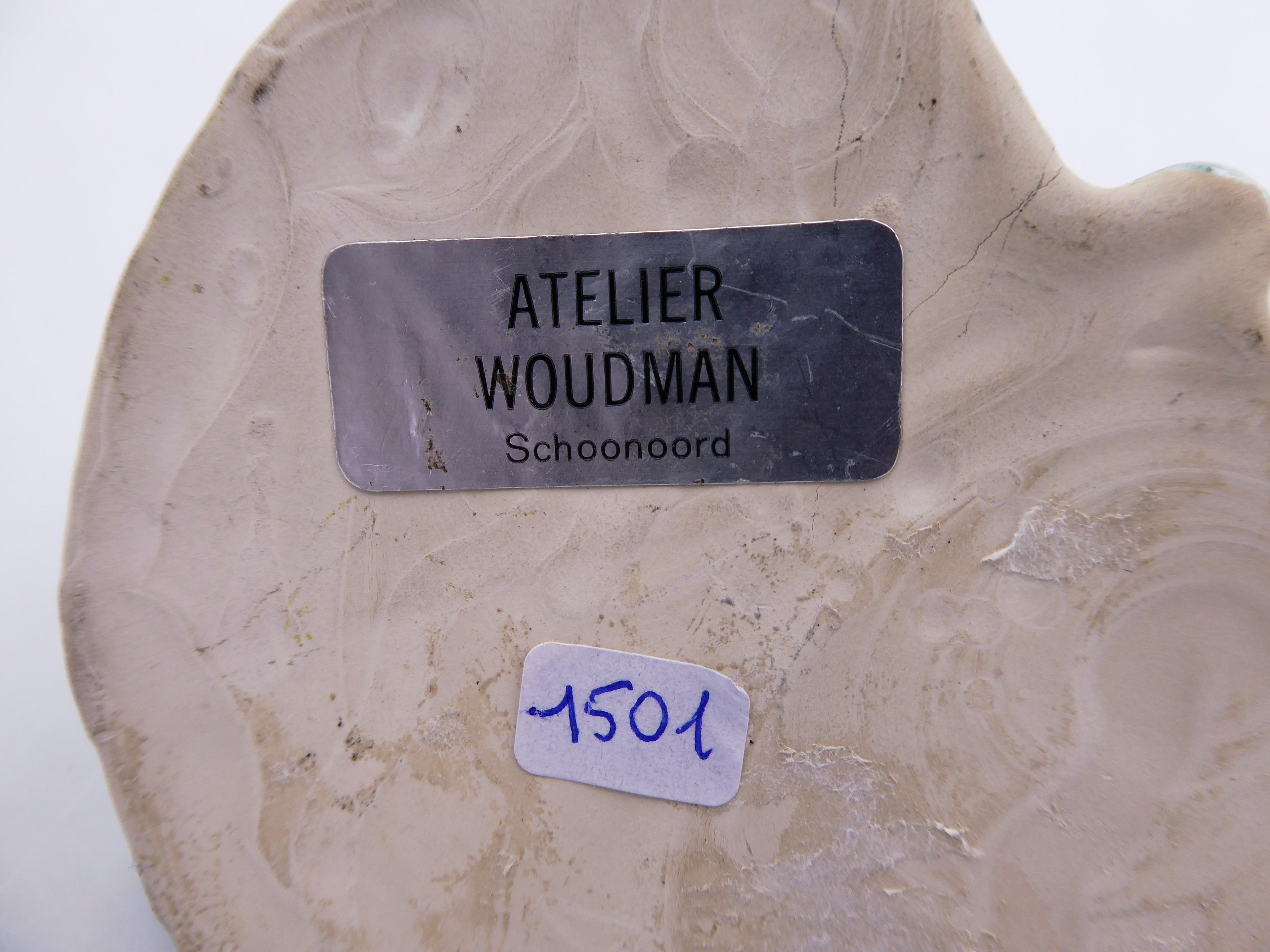 Grenouille sur un nénuphar atelier WOUDMAN HOLLANDE
