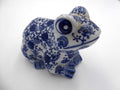 Porcelaine blanche peinte à la main décor bleu