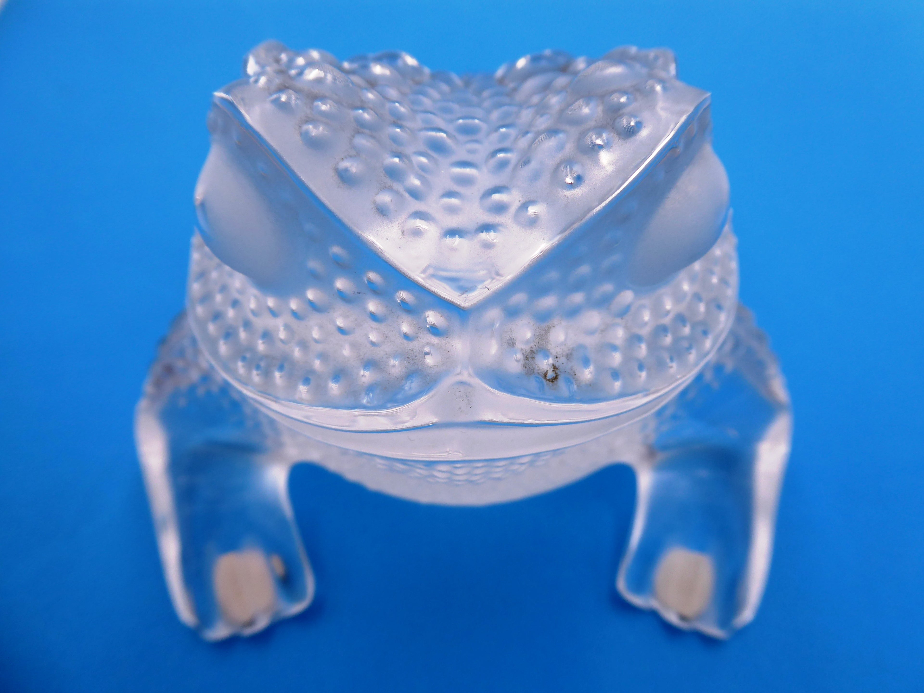 Crapaud GREGOIRE de chez LALIQUE (PROMOTION)