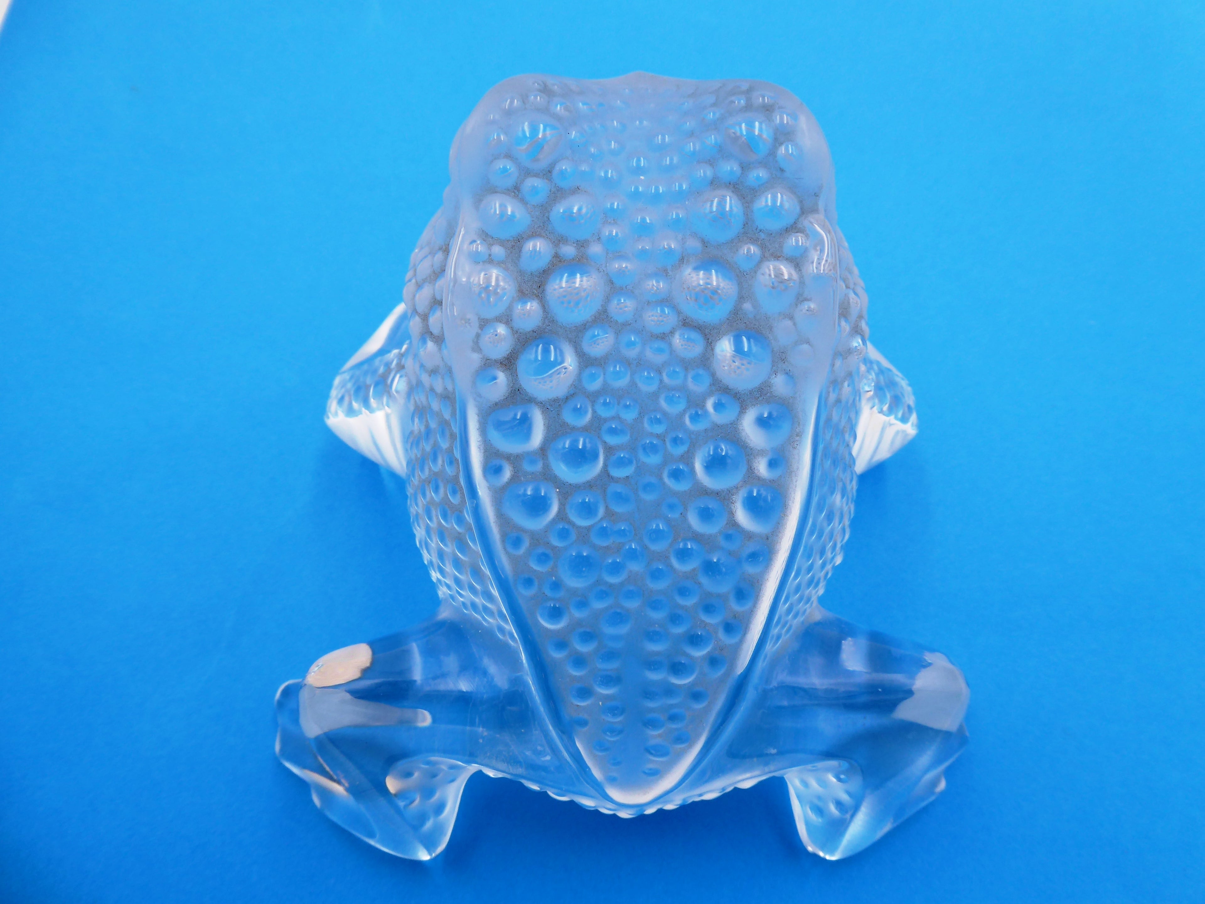 Crapaud GREGOIRE de chez LALIQUE (PROMOTION)