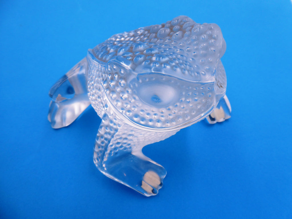Crapaud GREGOIRE de chez LALIQUE (PROMOTION)
