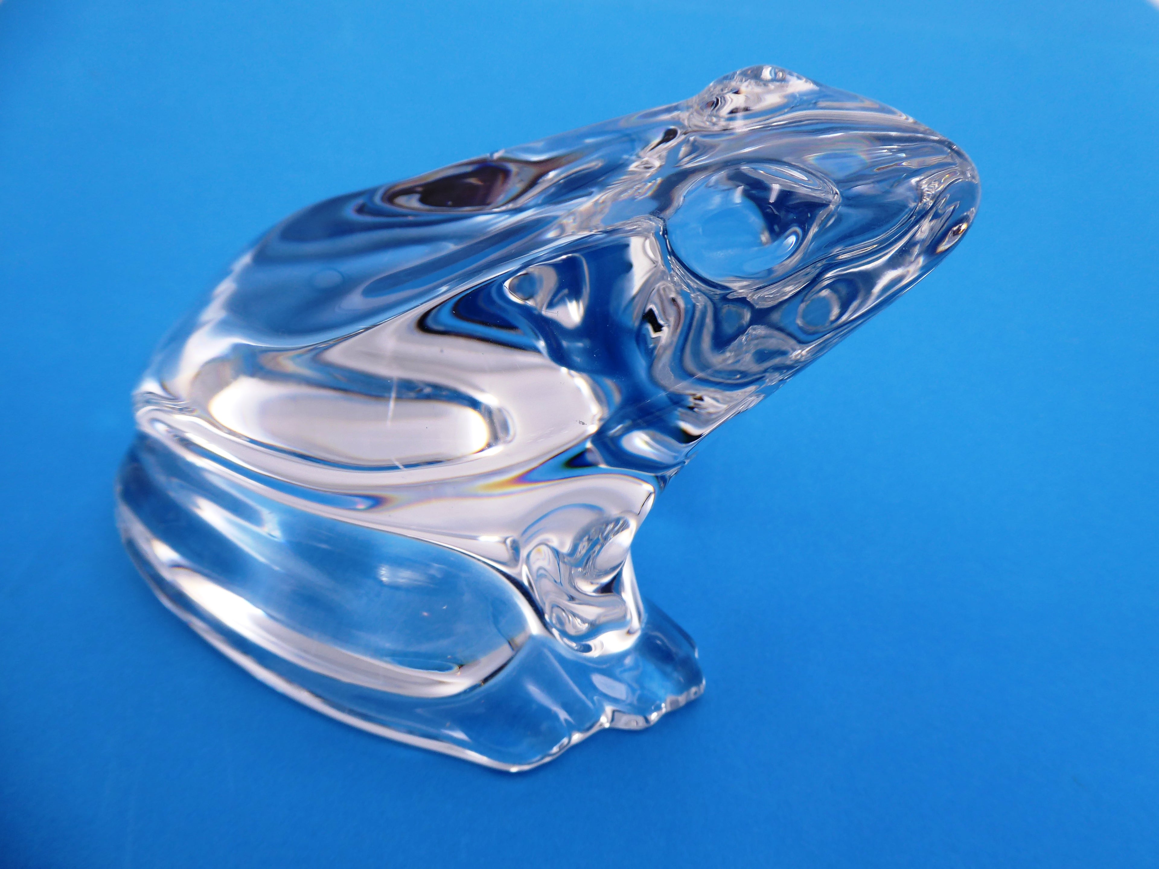 Grenouille en cristal clair de chez LALIQUE (PROMOTION)