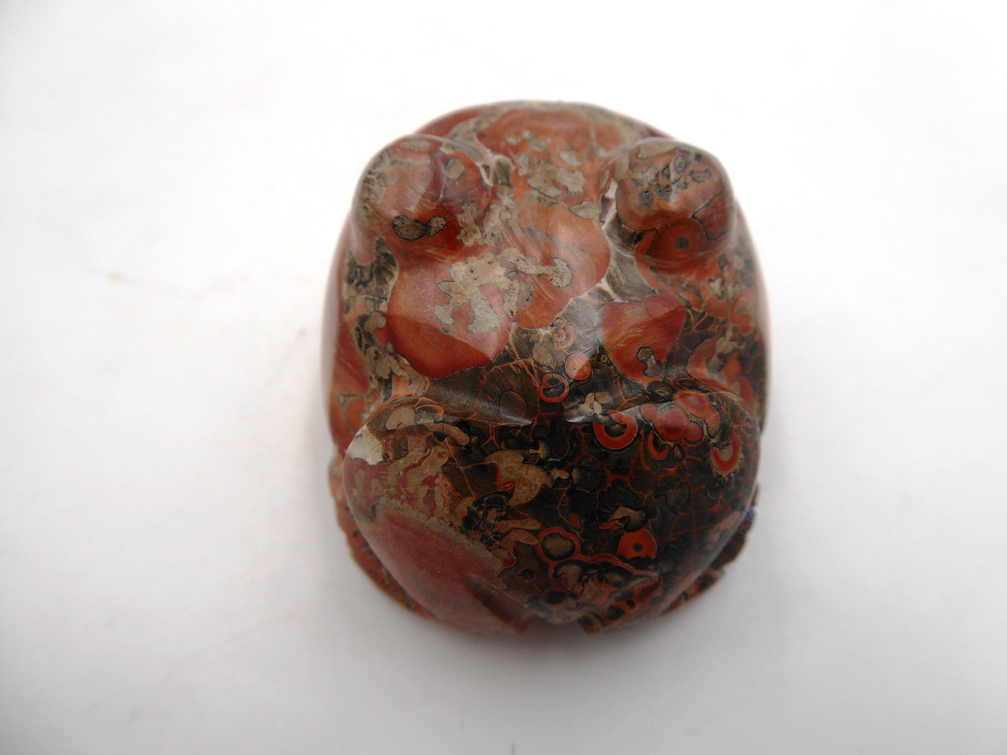Grenouille obsidienne rose