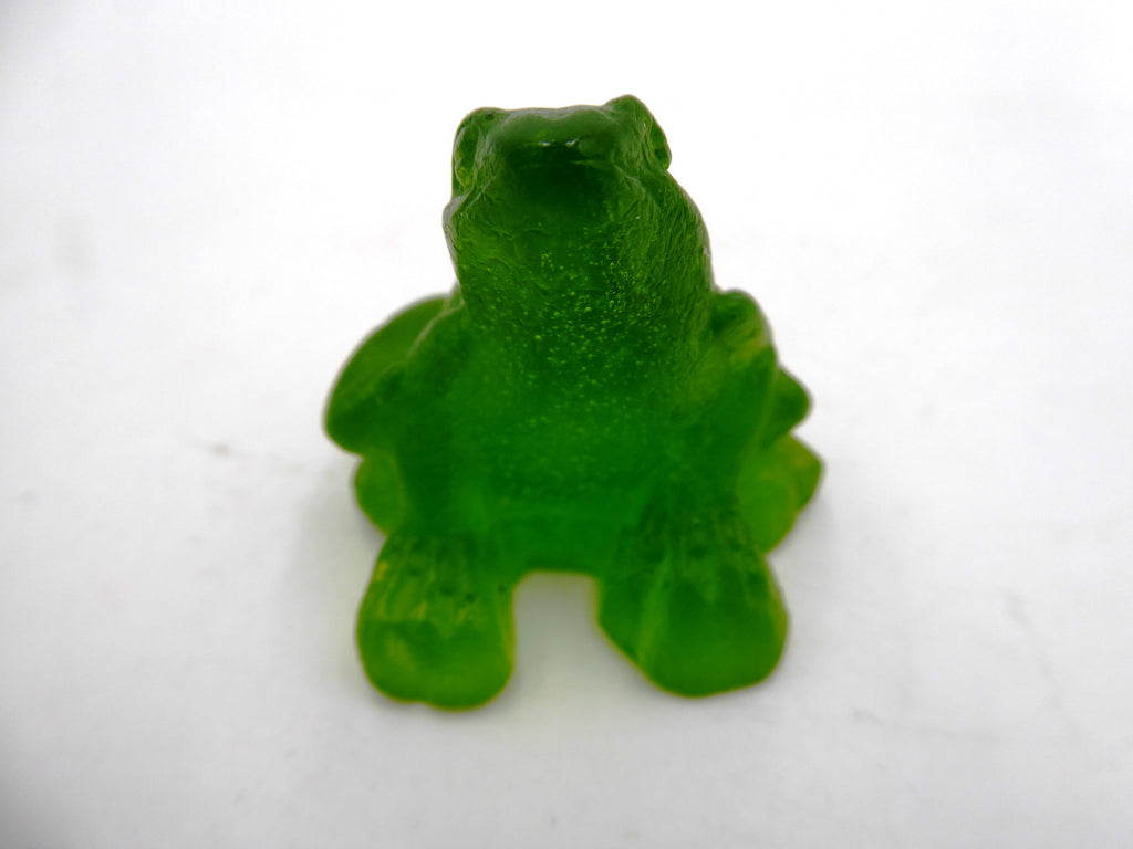 Petite grenouille DAUM verte