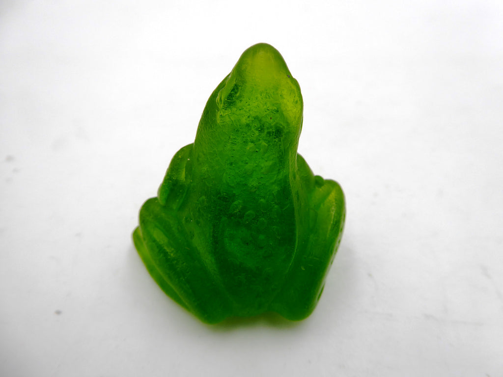 Petite grenouille DAUM verte