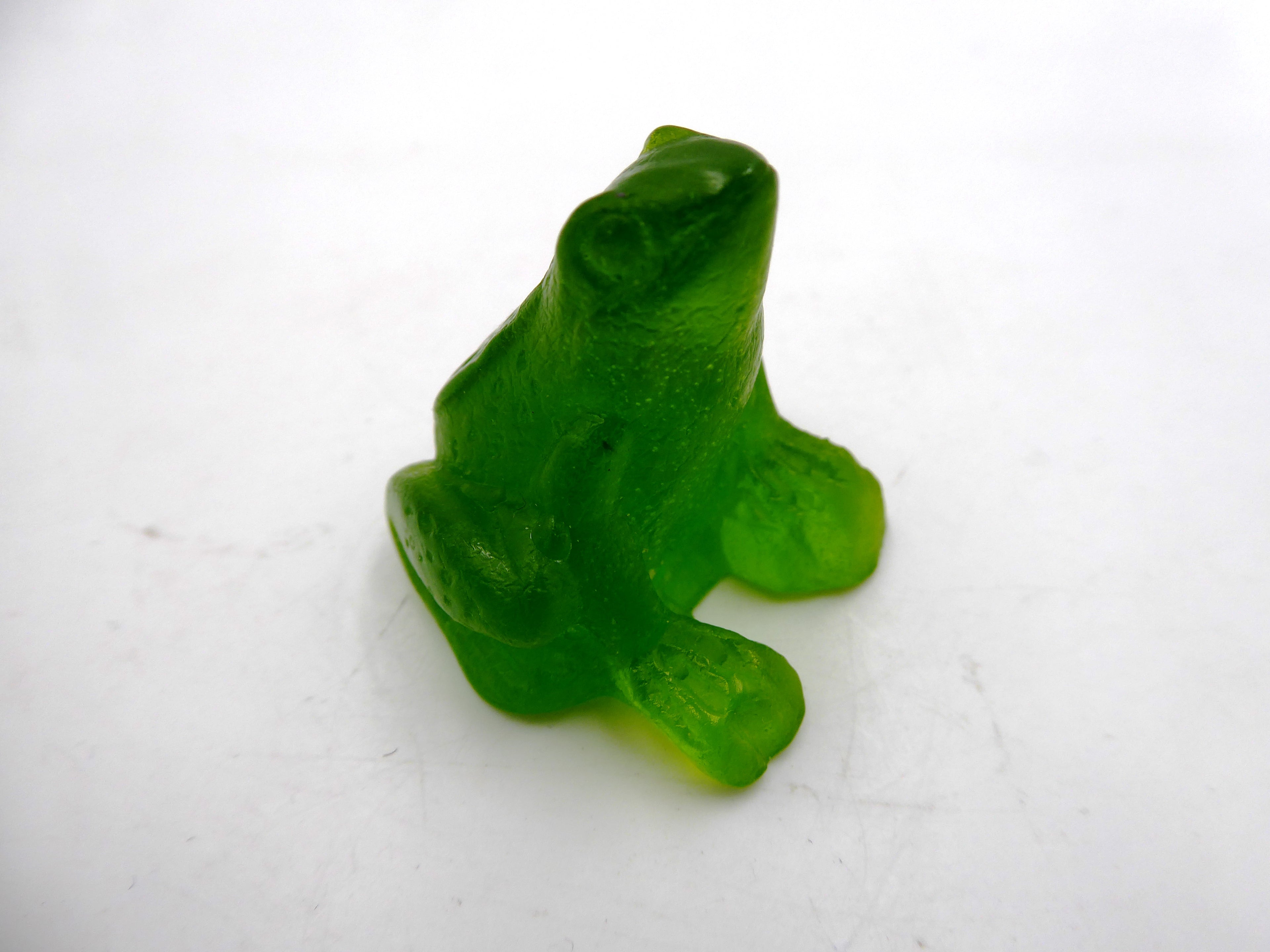Petite grenouille DAUM verte