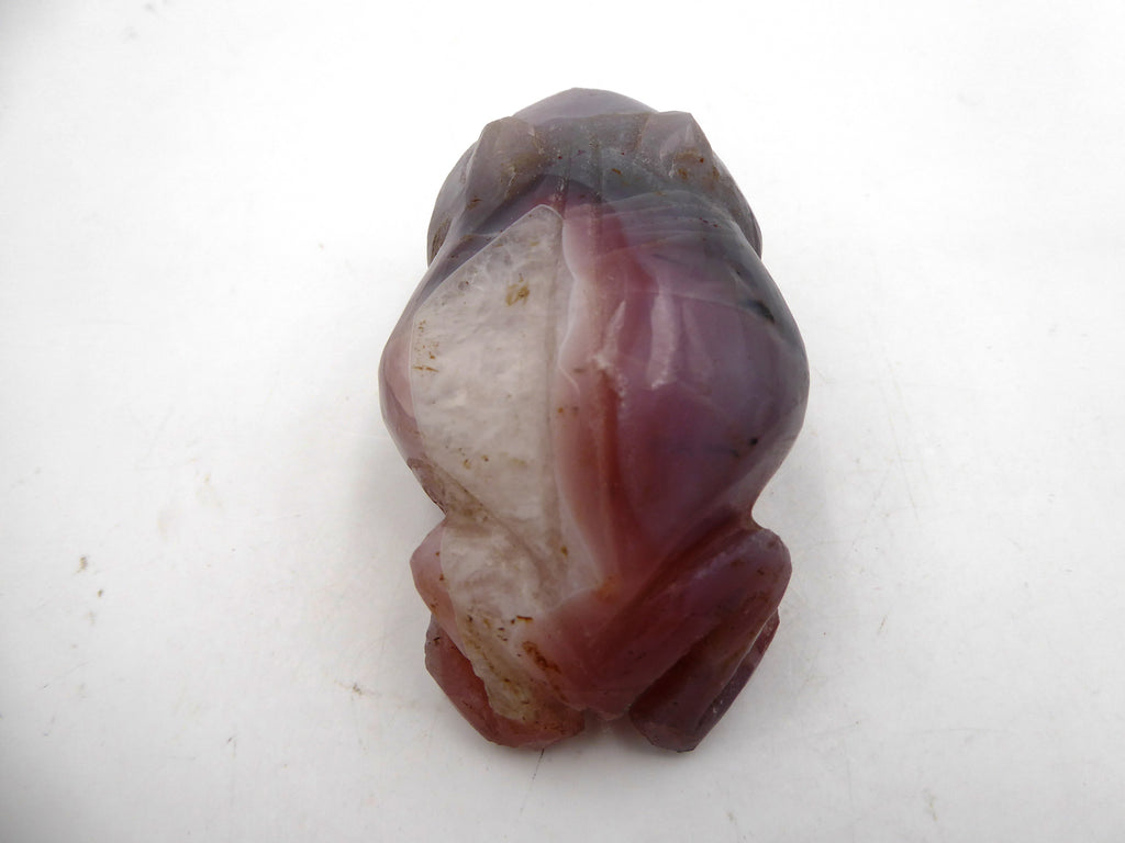 Grenouille en Agate venant d'Afrique du sud
