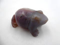 Grenouille en Agate venant d'Afrique du sud