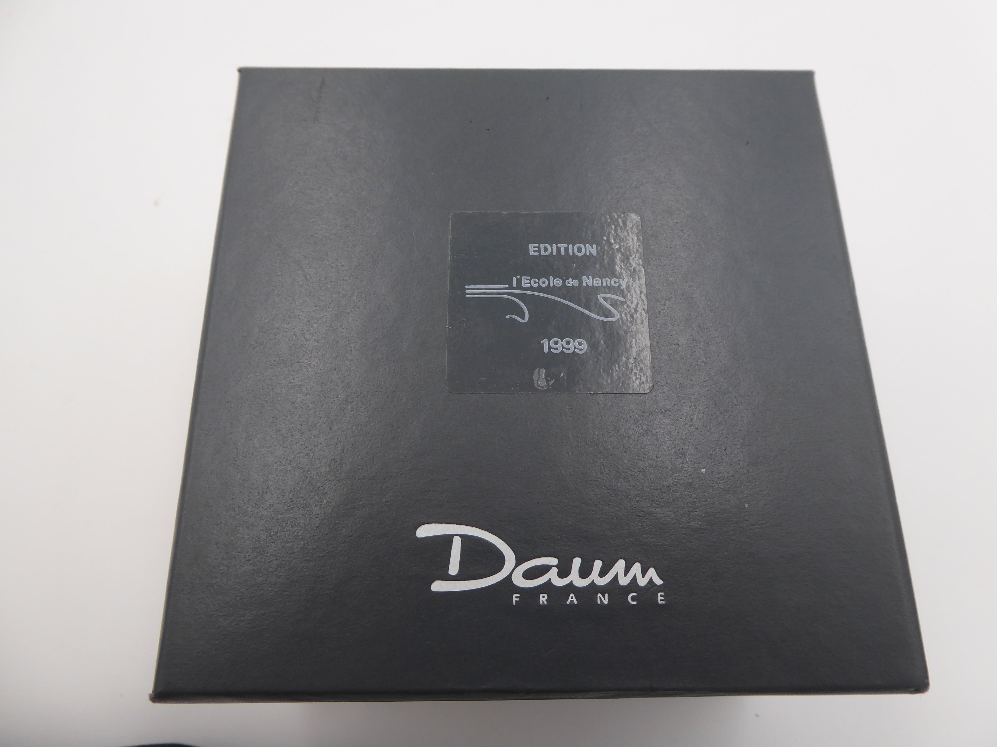 Coupe vide poche DAUM édition limitée école de Nancy (Très rare)
