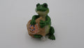 Grenouille avec un coussin