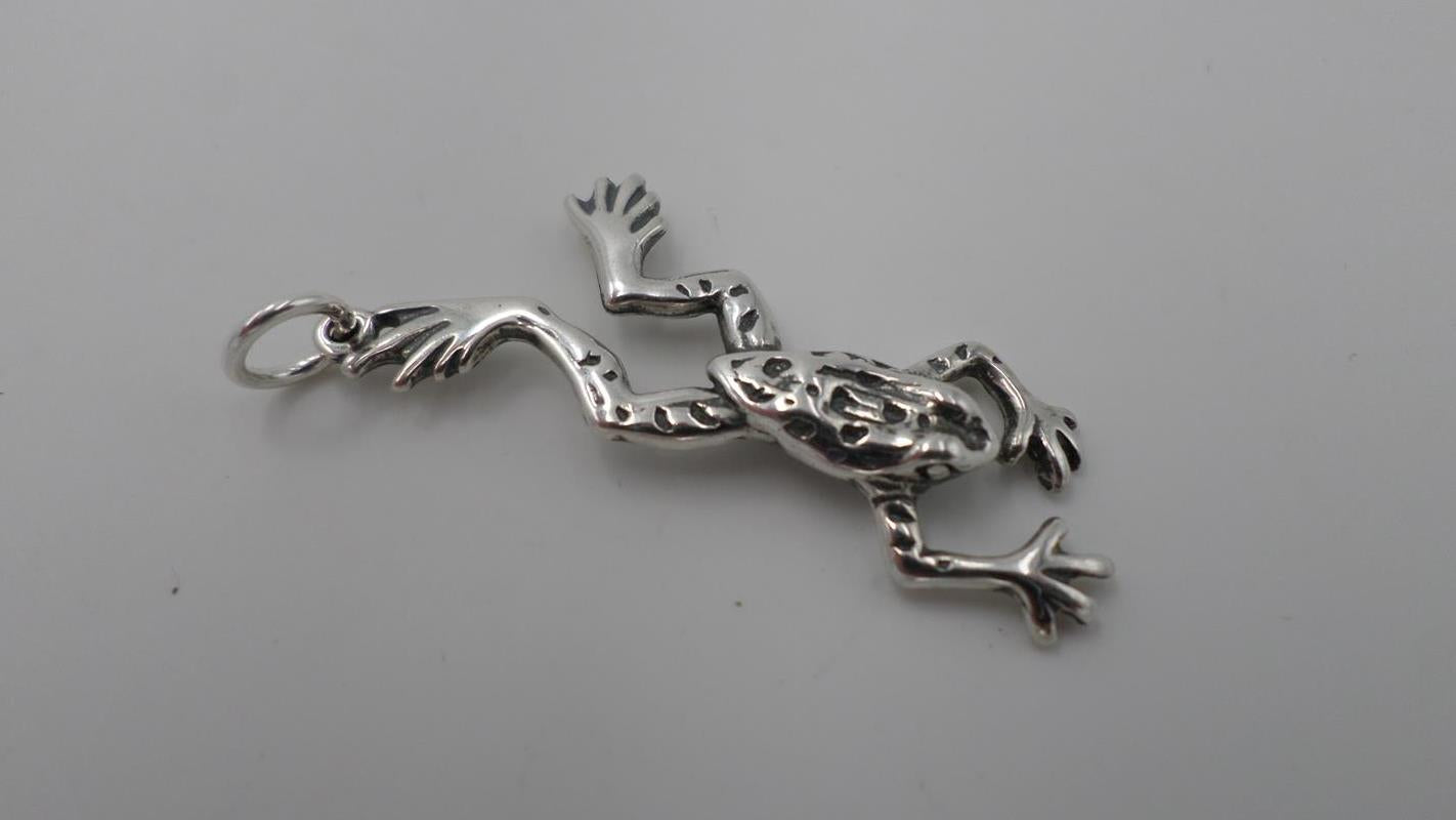 Crapaud argent sterling 925