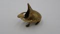 Cendrier grenouille africain en laiton