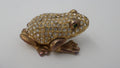 Petite boite à bijoux doré cristaux naturels