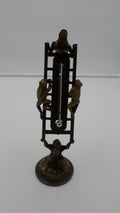 thermomètre grenouilles en bronze doré - Époque début 1900