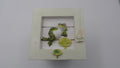 Montage grenouille céramique sur support bois