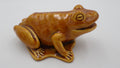 Grenouille signée Clément MASSIER VALLAURIS - Céramique émaillée jaune