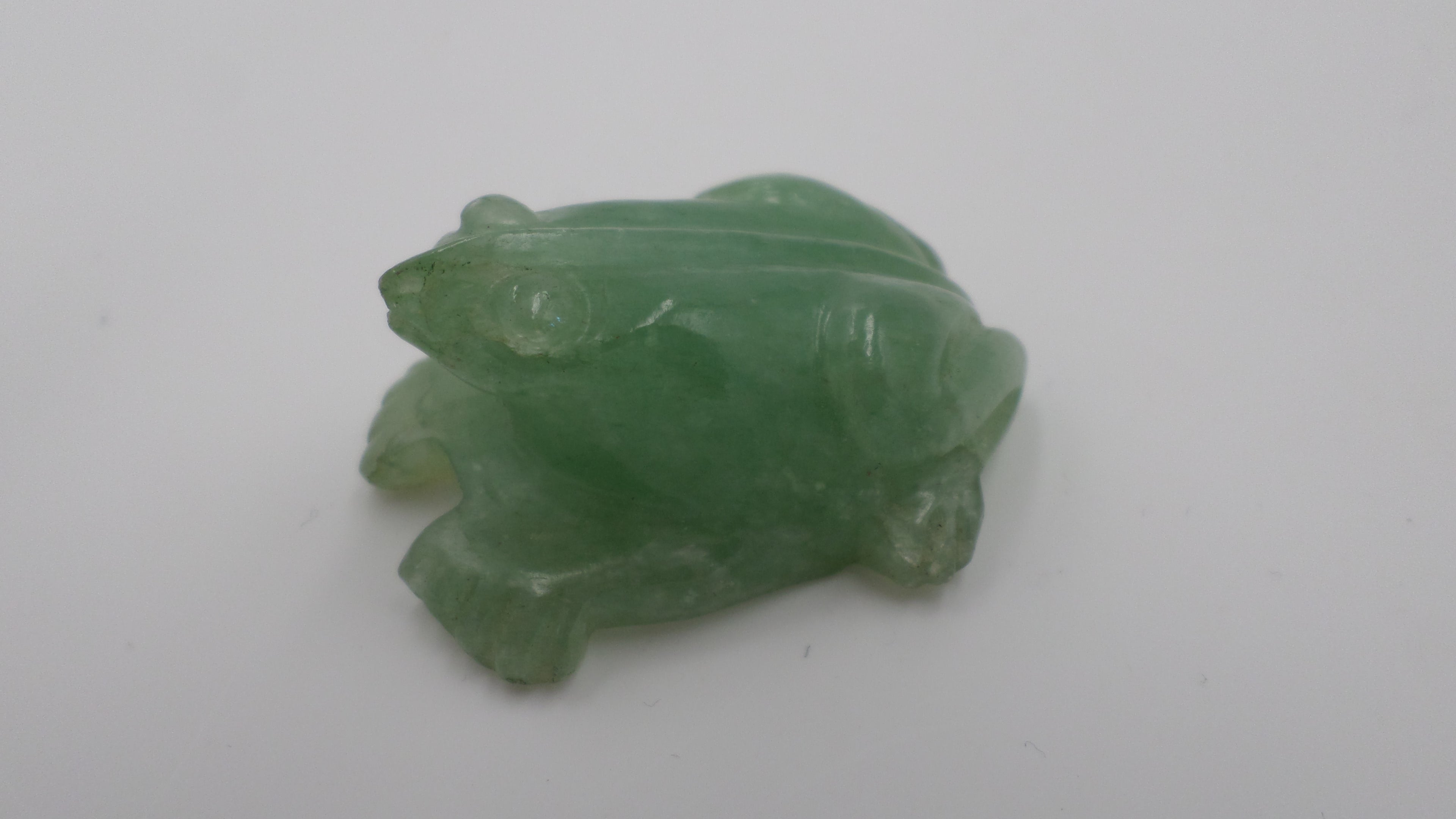 Petite grenouille en aventurine