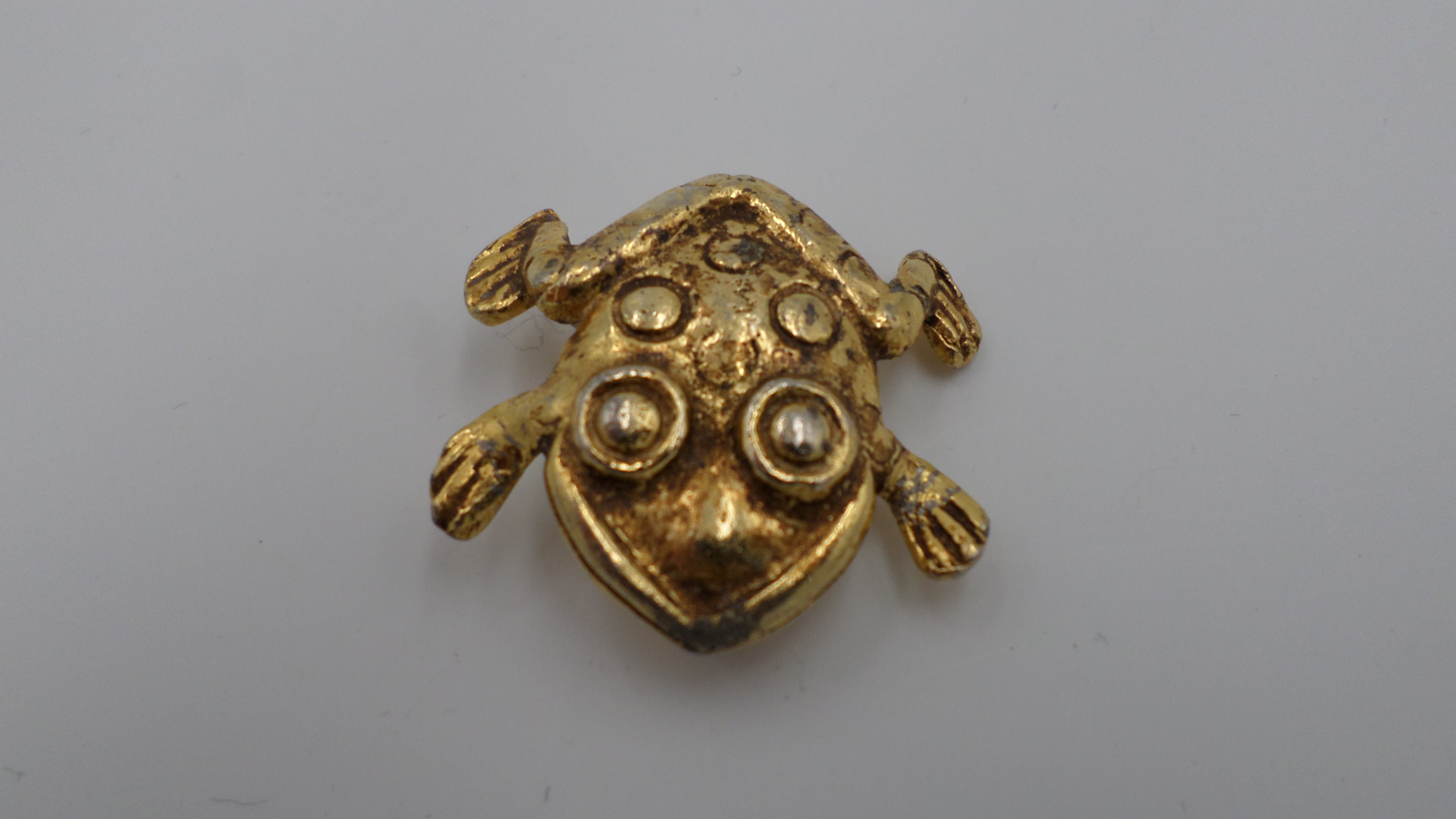 Broche COLOMBIENNE en laiton (Copie d'ancien)