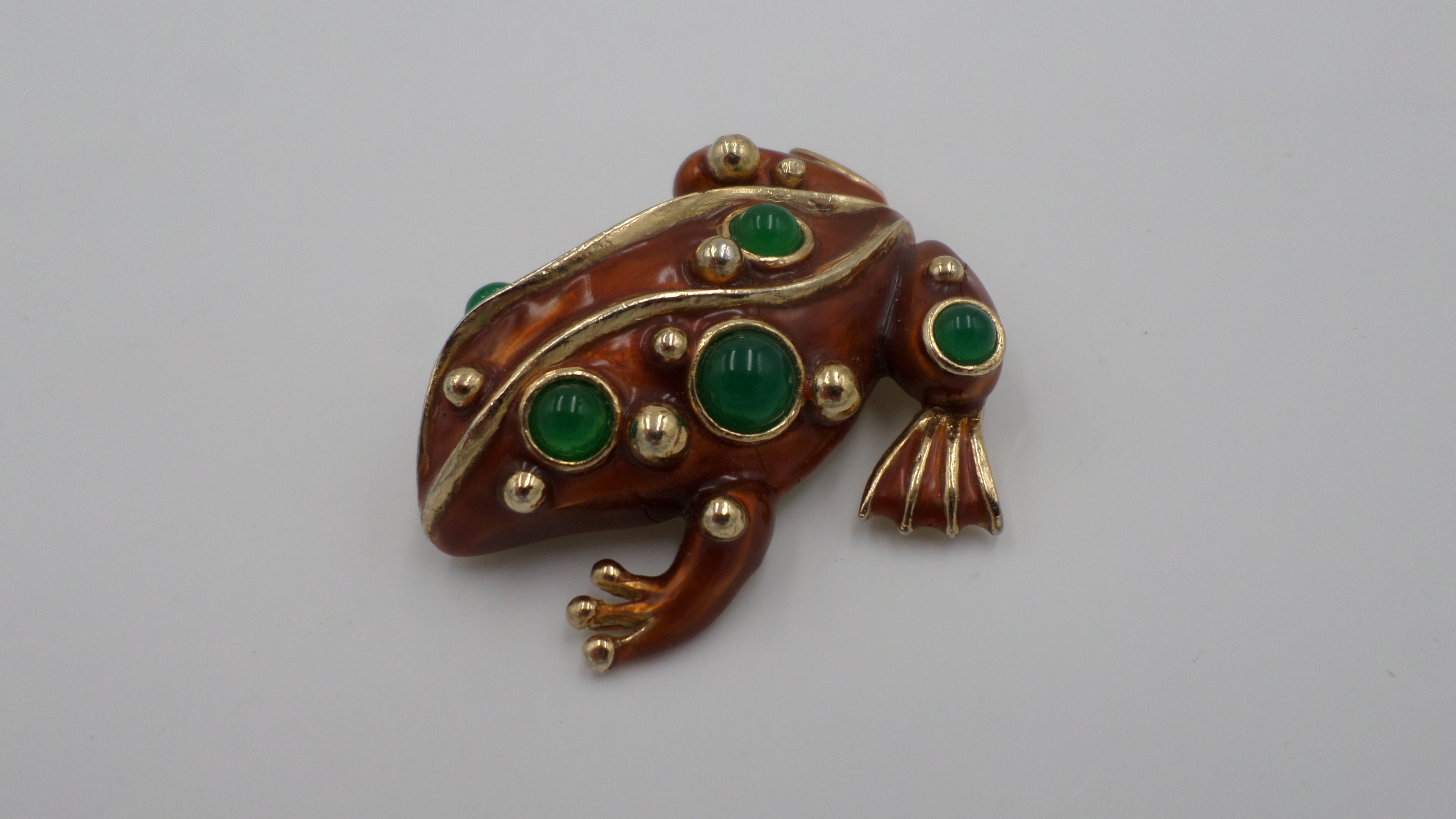 Broche multicolores signée LANVIN