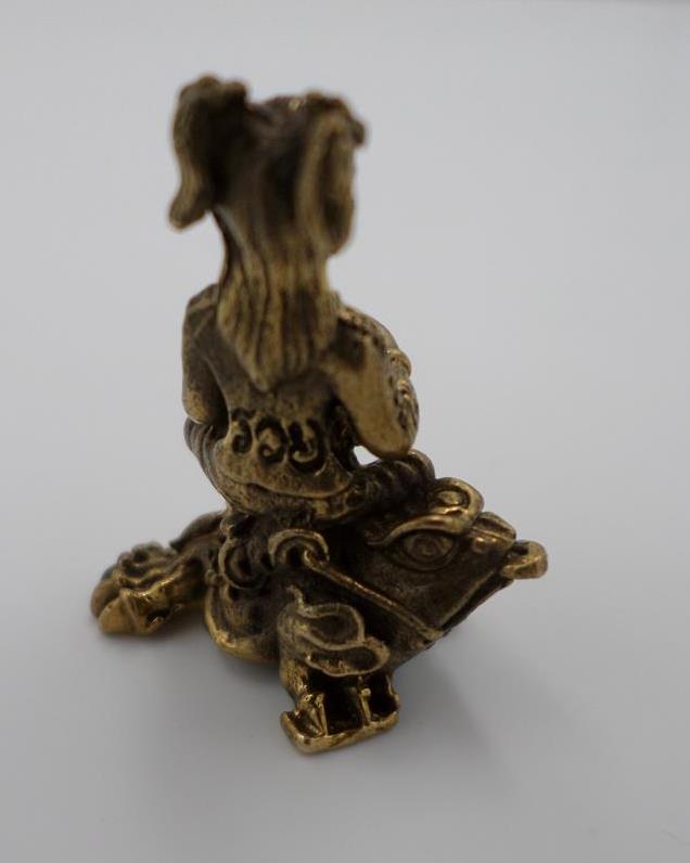 Statuette amulette en bronze