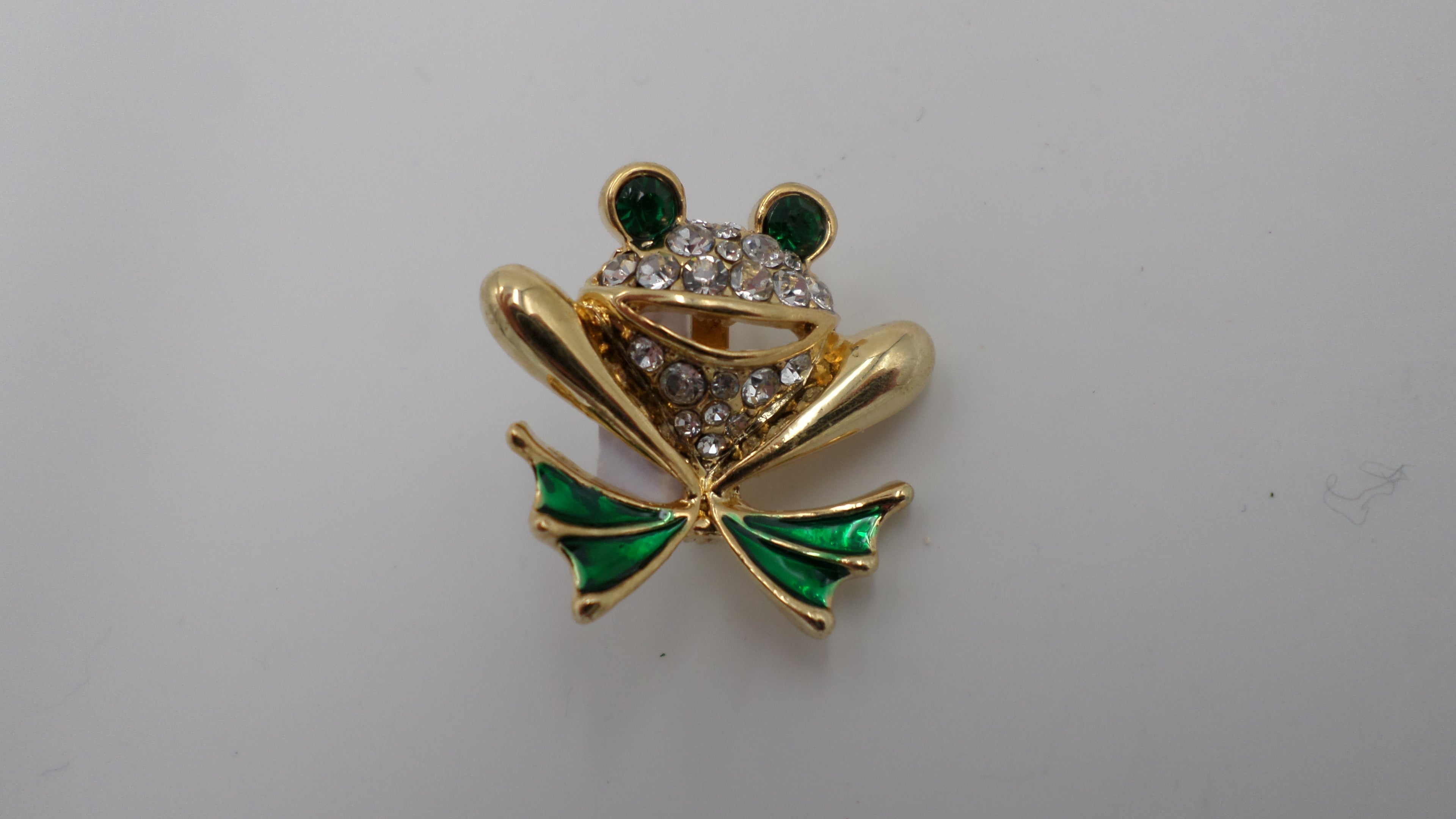 Broche grenouille - Style FABERGÉ