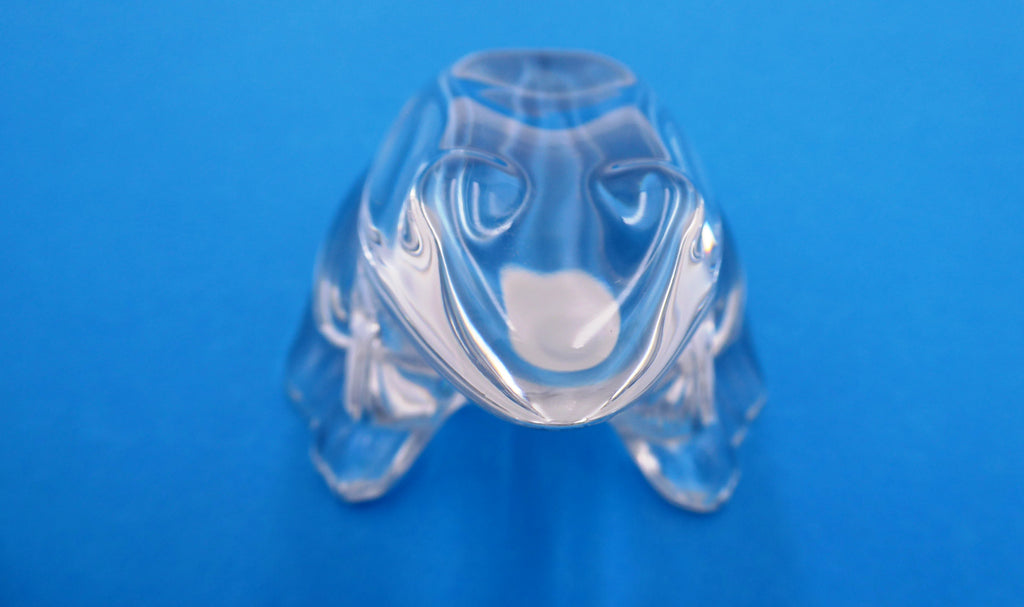 Belle grenouille BACCARAT signée