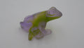 Rainette EN RESERVE vert/lilas en pate de verre (Exemplaire no 2)