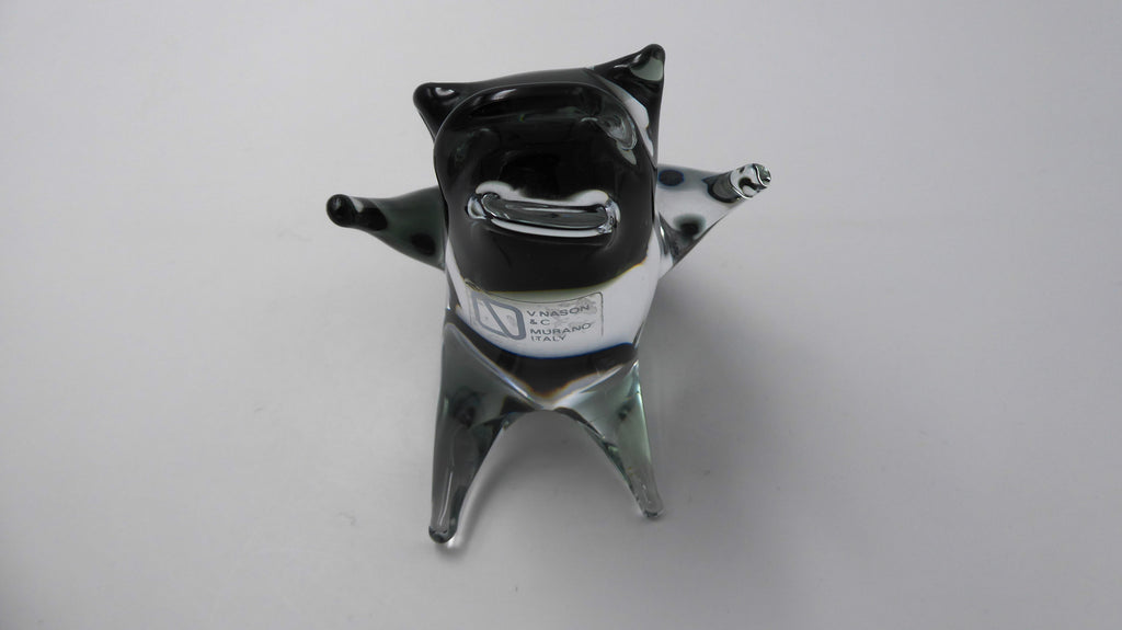 Superbe grenouille en verre soufflé MURANO signé MASSON & Cie