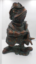 Statue ornement de jardin en matériaux composite vieilli