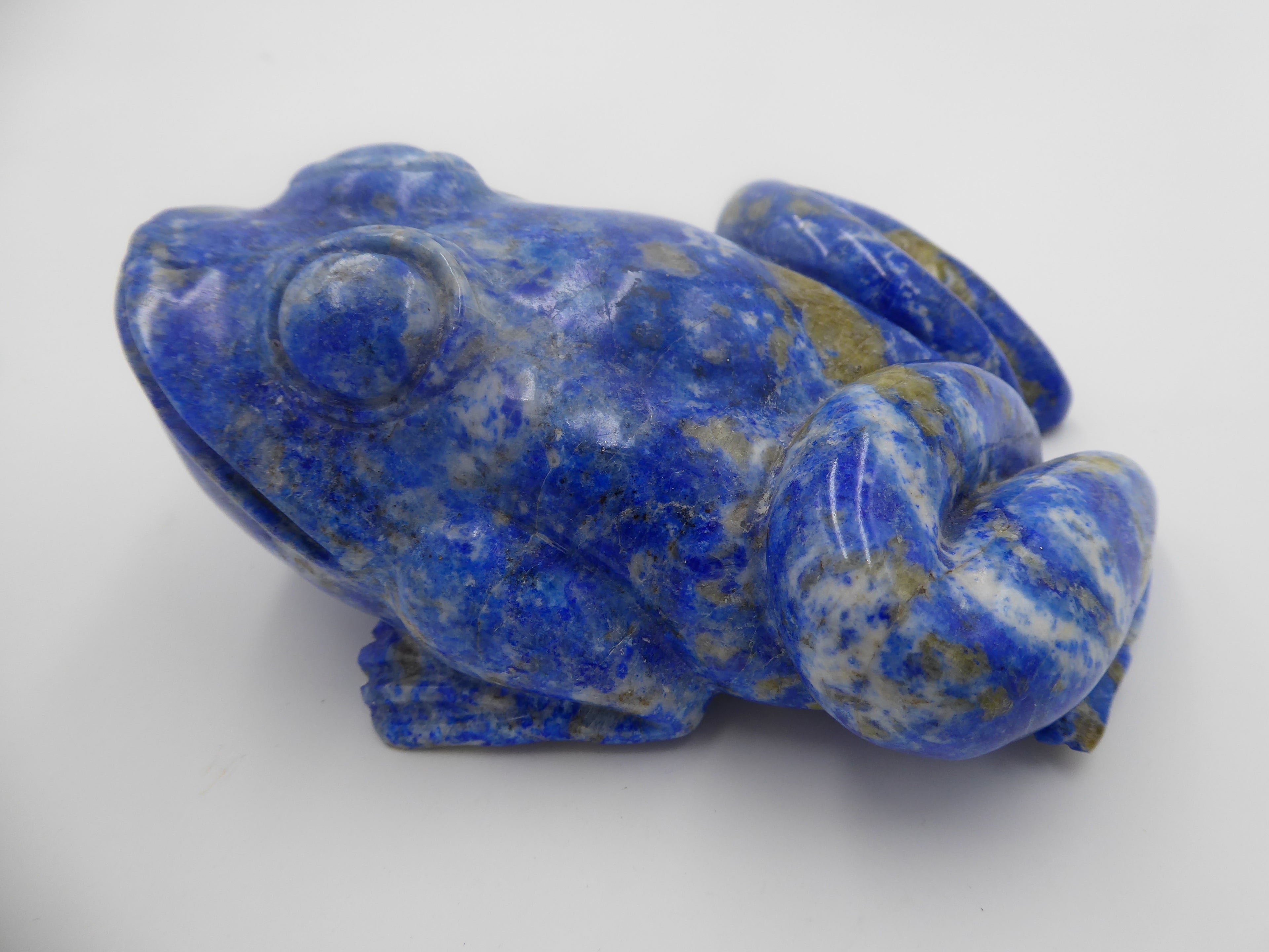 Belle grenouille en Lapis Lazuli origine d’Afghanistan