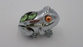 Grenouille ton argent avec cristaux SWAROVSKI