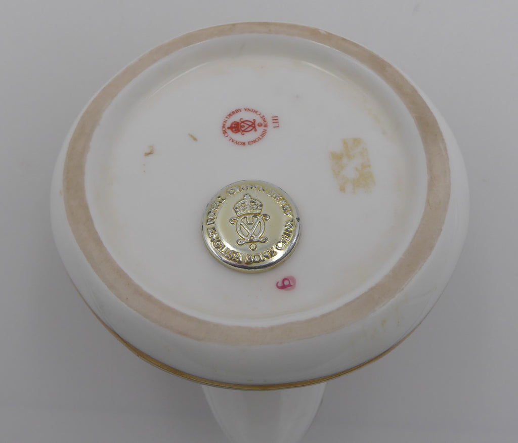 Superbe porcelaine anglaise poinçonnée ROYAL CROWN DERBY nommée CHINA FROG