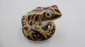 Superbe porcelaine anglaise poinçonnée ROYAL CROWN DERBY nommée CHINA FROG