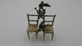 Figurine ancienne - Crapauds musiciens en plomb