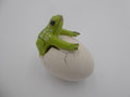 Grenouille en composite sortant de l’œuf signée Niex SILVERA