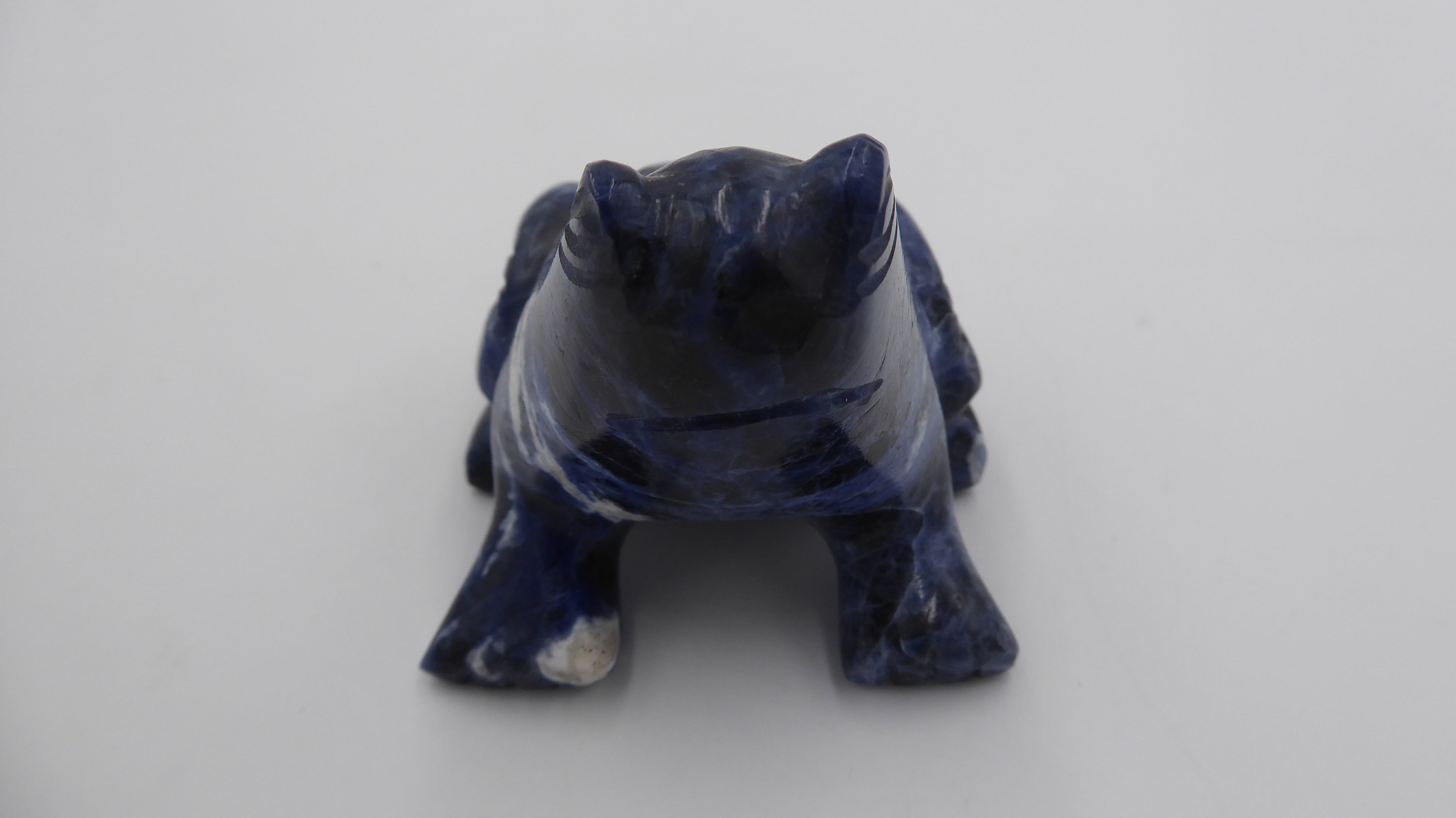 Petite grenouille ne lapis lazuli