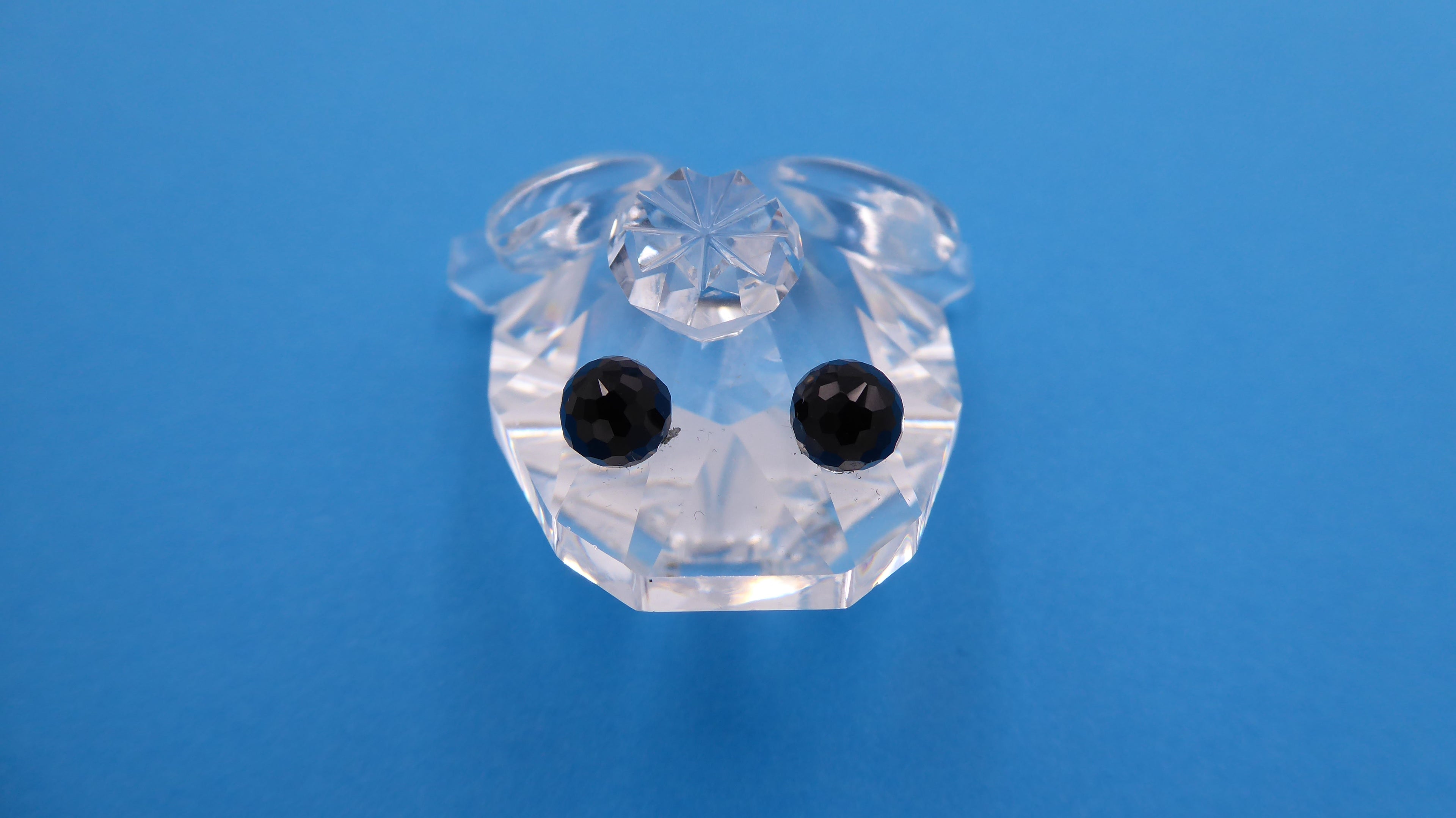 Grenouille en cristal SWAROVSKI (Fabrication arrêtée en 1990)