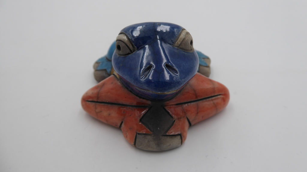Petite céramique rappelant les couleurs de tableau de Miro