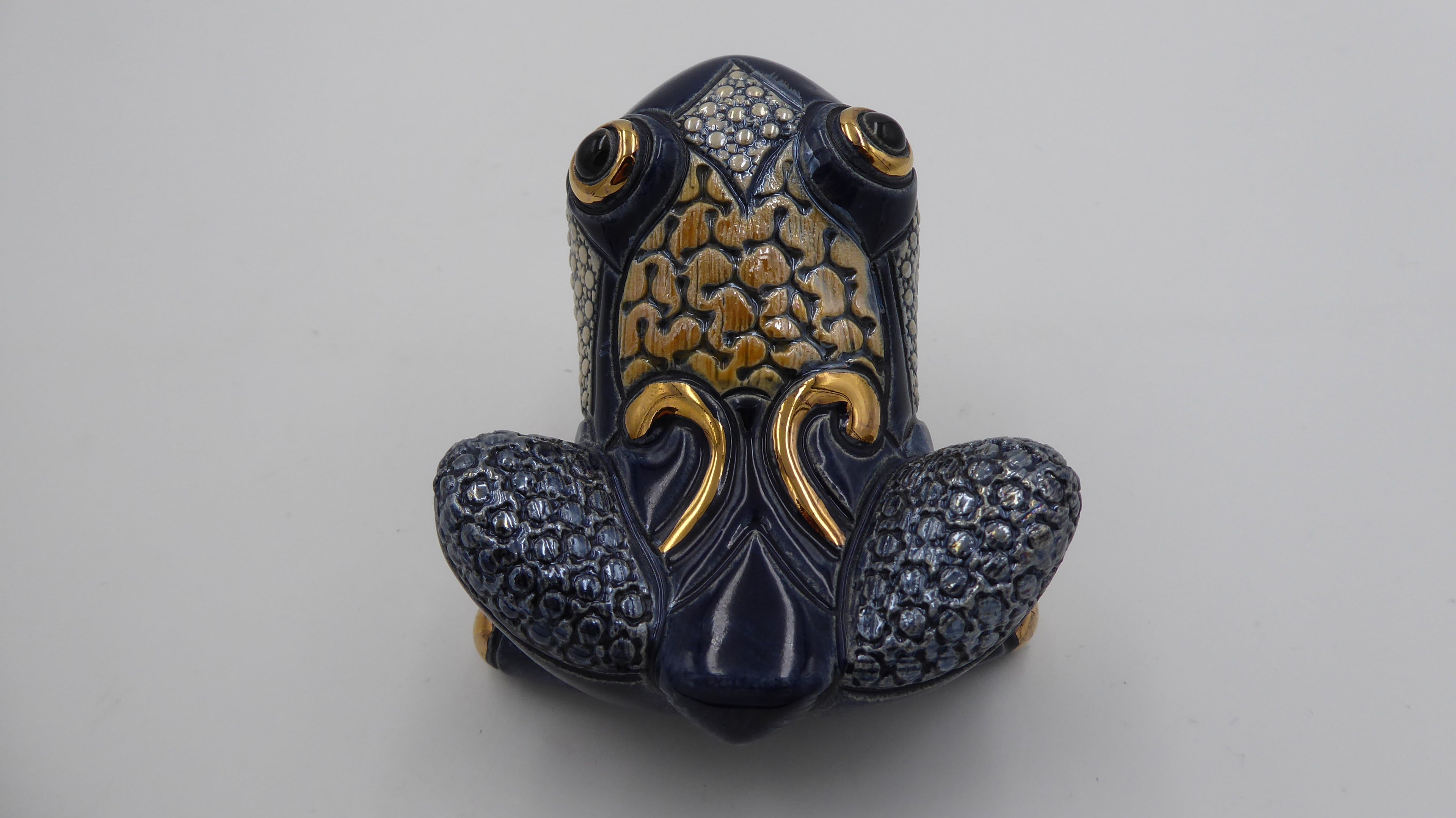 Belle grenouille DE ROSA bleu