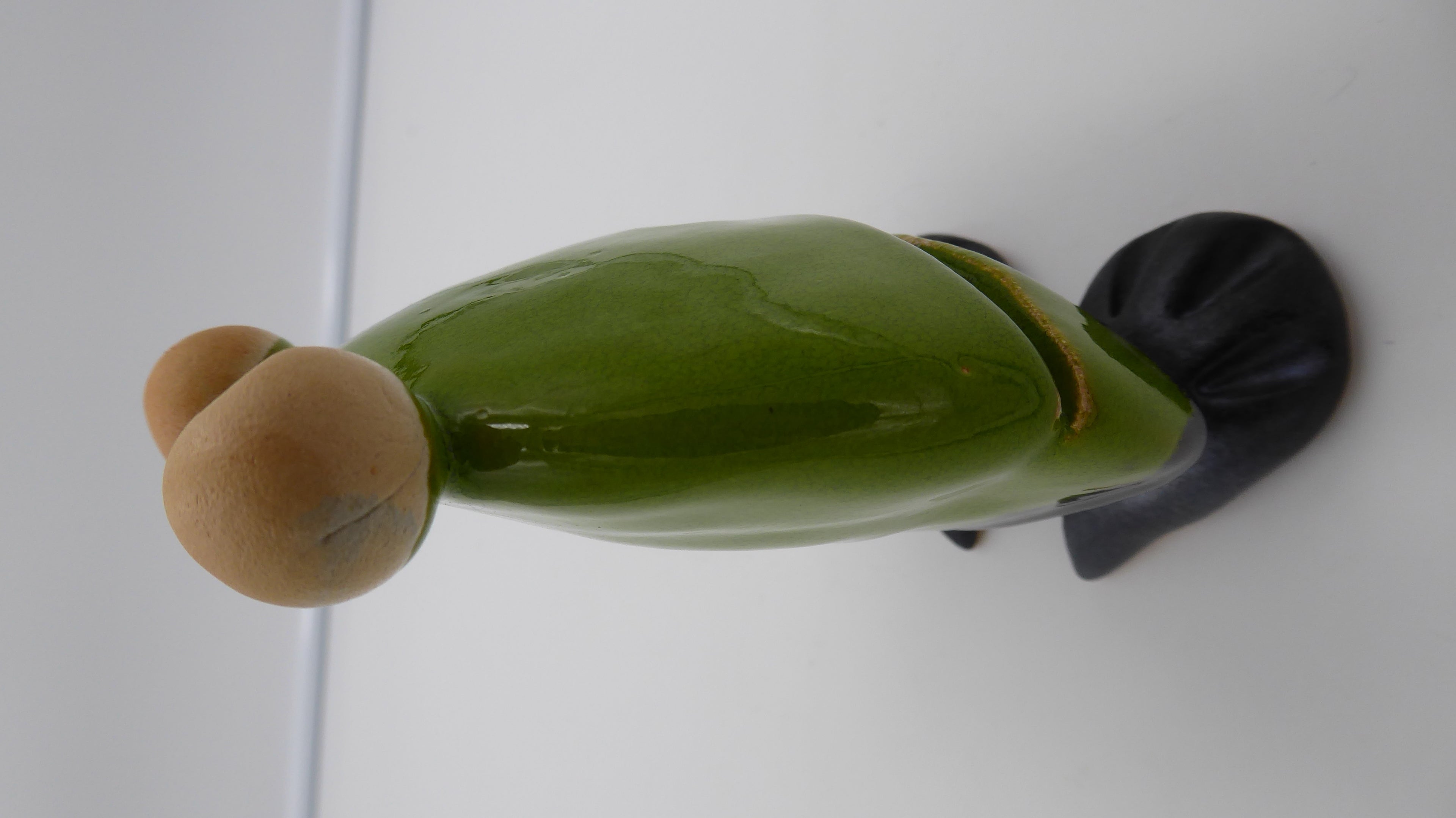Céramique moderne et originale verte