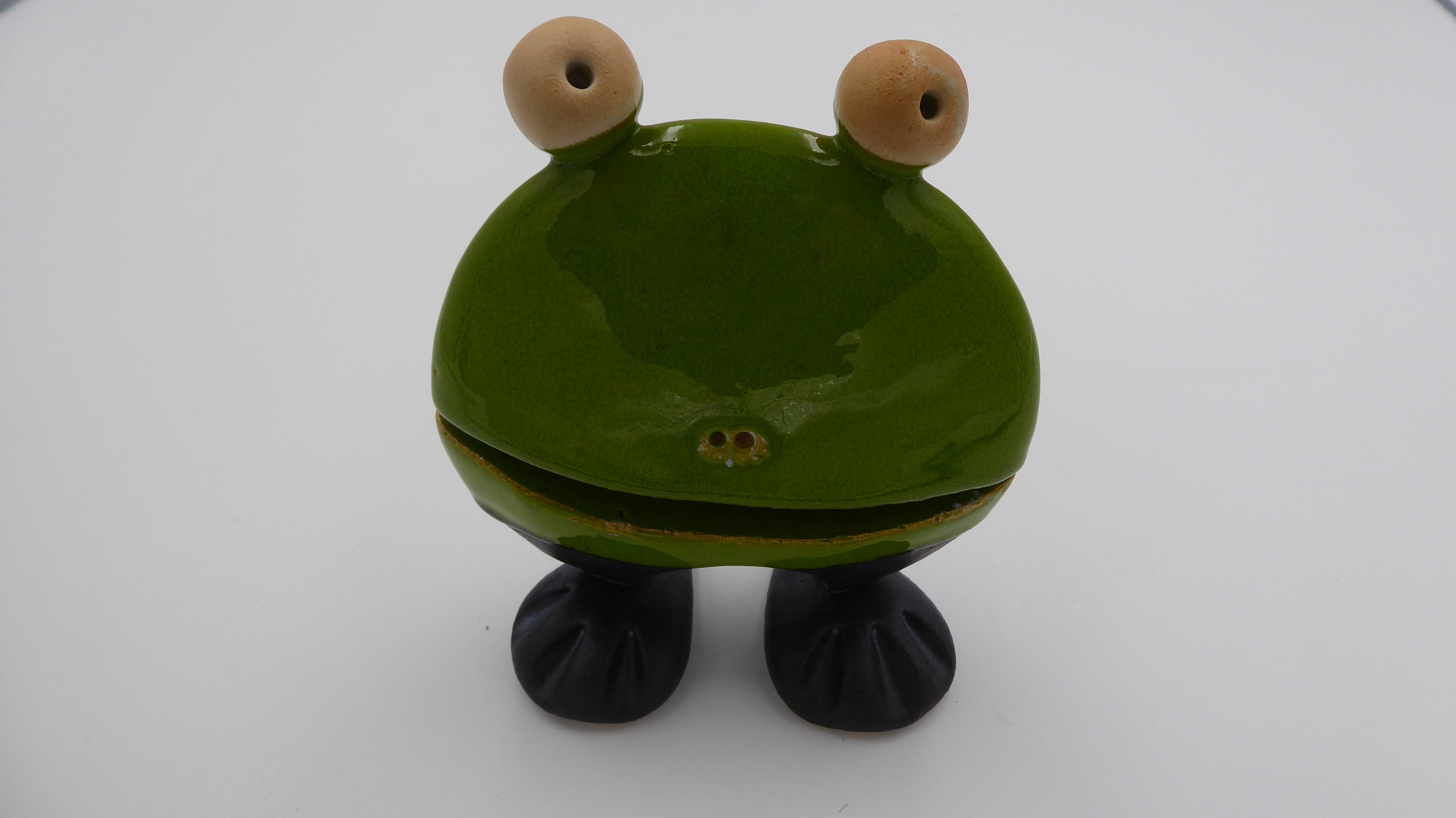 Céramique moderne et originale verte