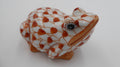 Vieille porcelaine chinoise blanche et orangée