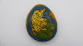 Grenouille pinte sur une pierre