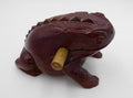 Énorme et vieille grenouille musicale en bois (Rare par son volume)